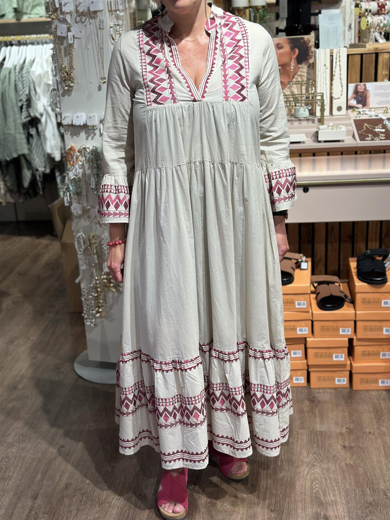 Kjole Gresk Gudinne, Beige