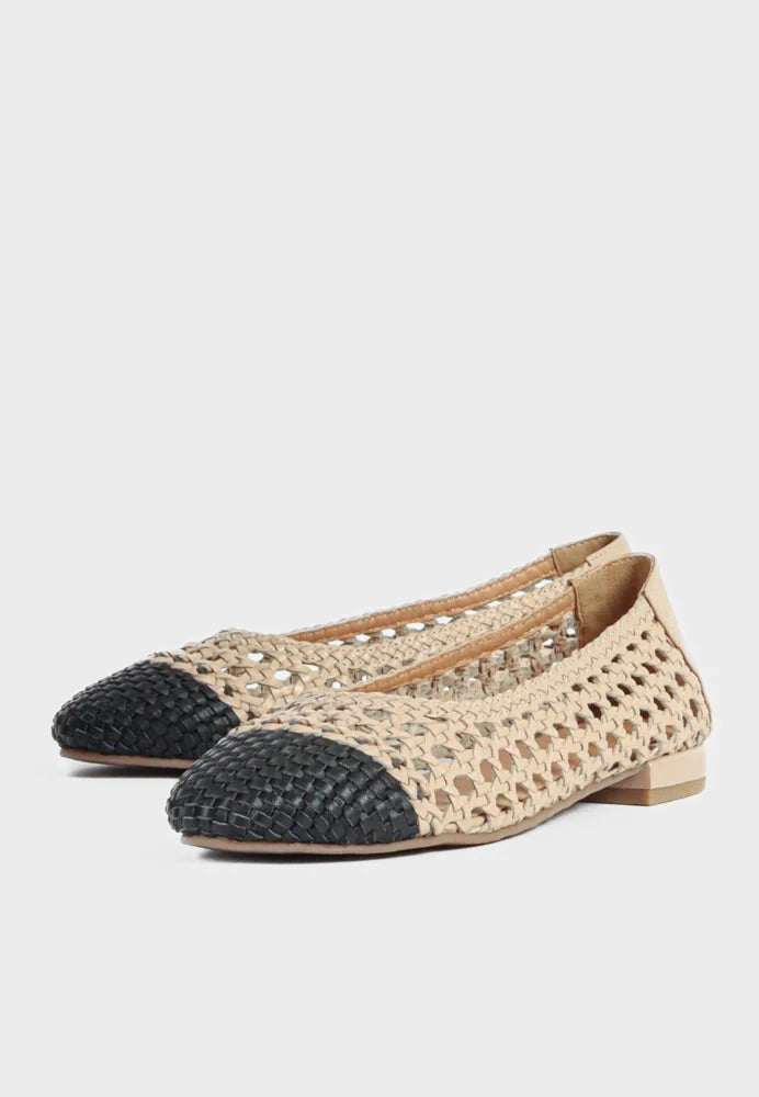 Ballerina Ava Beige Combi