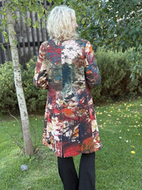 Printed Long Coat Freebird