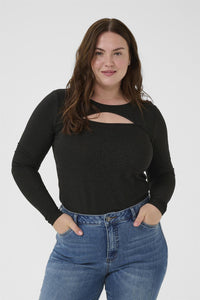 KCriana LS T-Shirt Black Deep