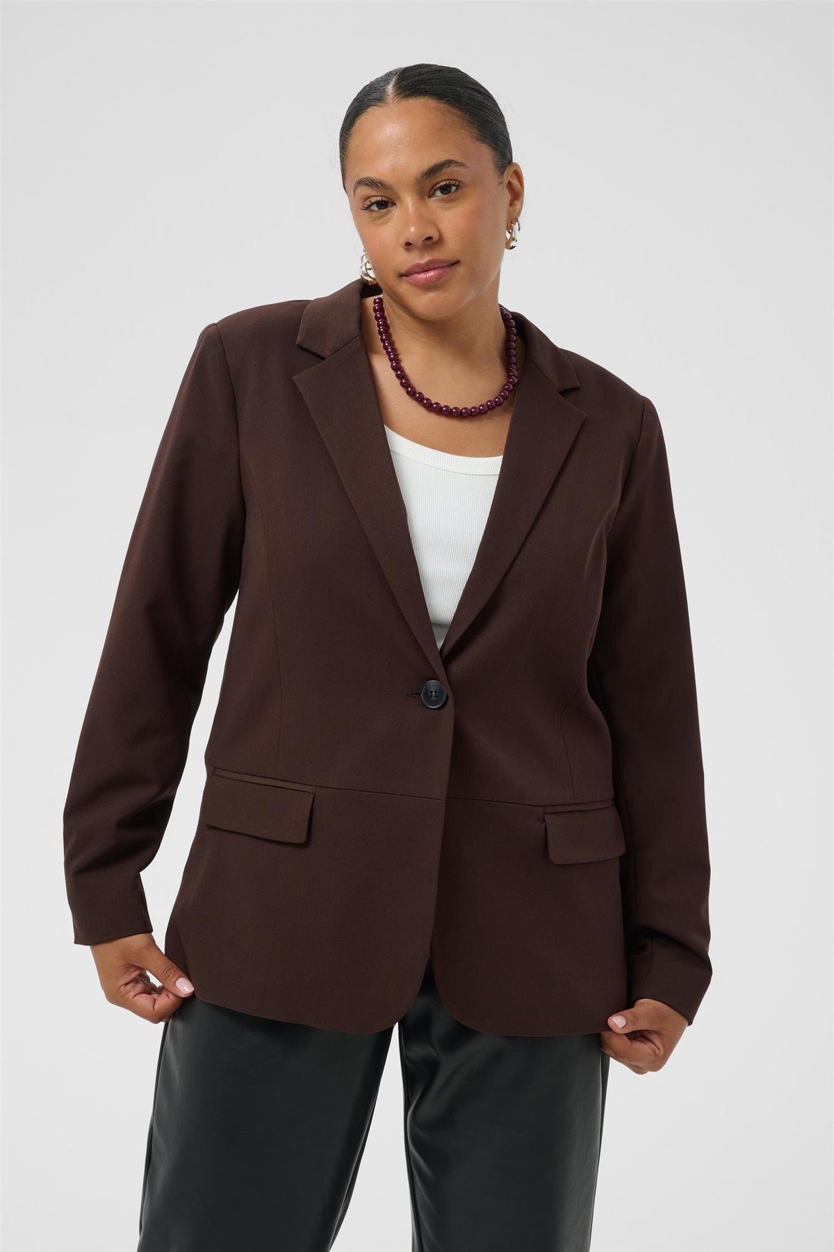 KCsakira Blazer - Black Coffee