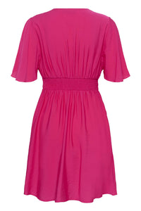 KAsirenaa Short Dress Beetroot Purple