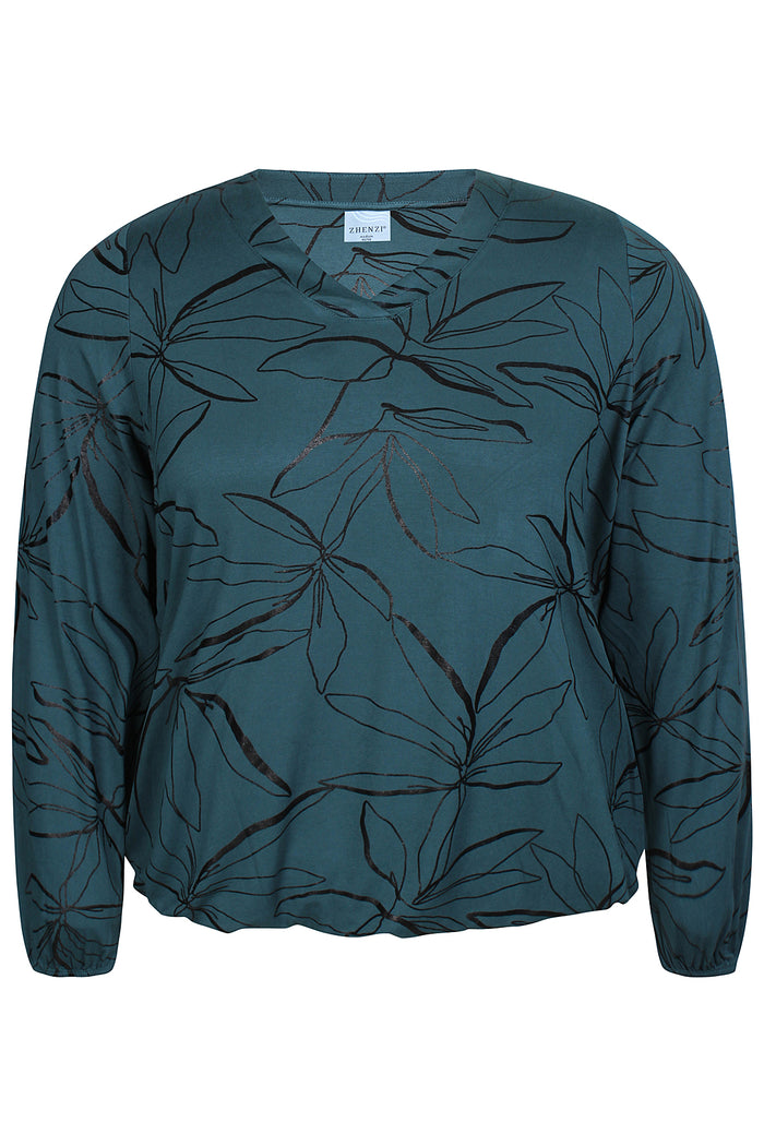 Bluse Sylva Teal Green