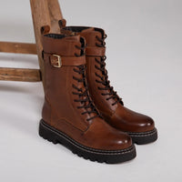 The Moon Leather Cognac