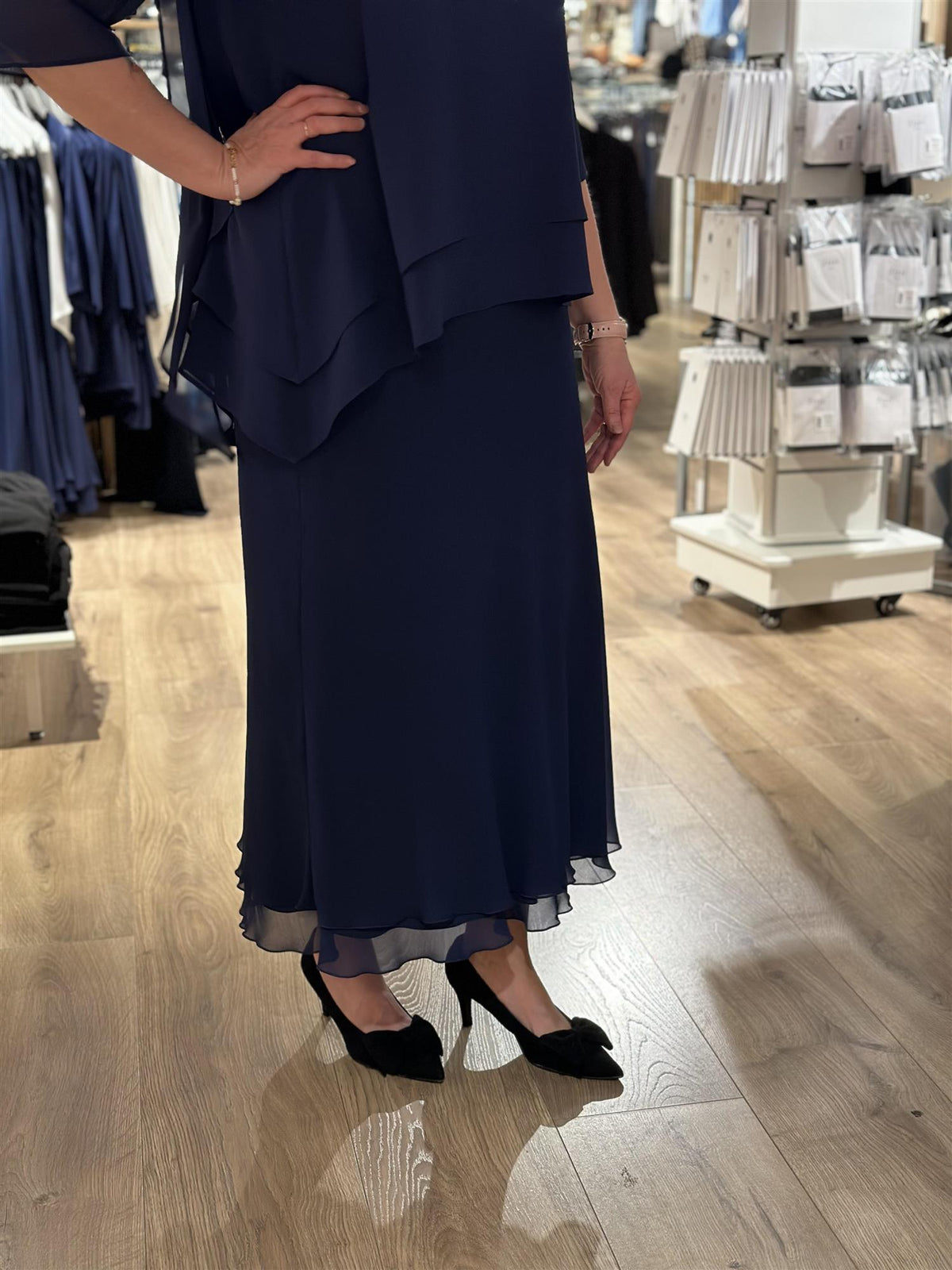 Skjørt Chiffon Ultra Marine