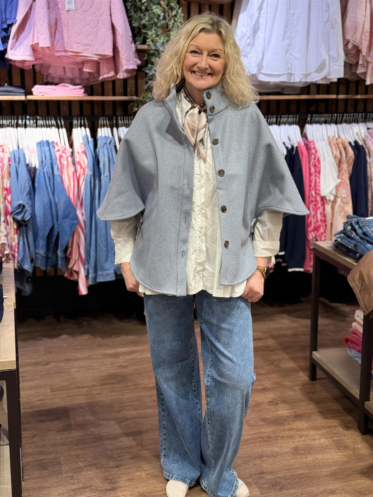 KPH Isla Poncho Halogen Blue