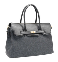 Havanna Liten Shopper - Sort/Filt