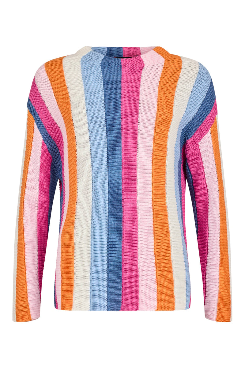Genser Stripe Rosa
