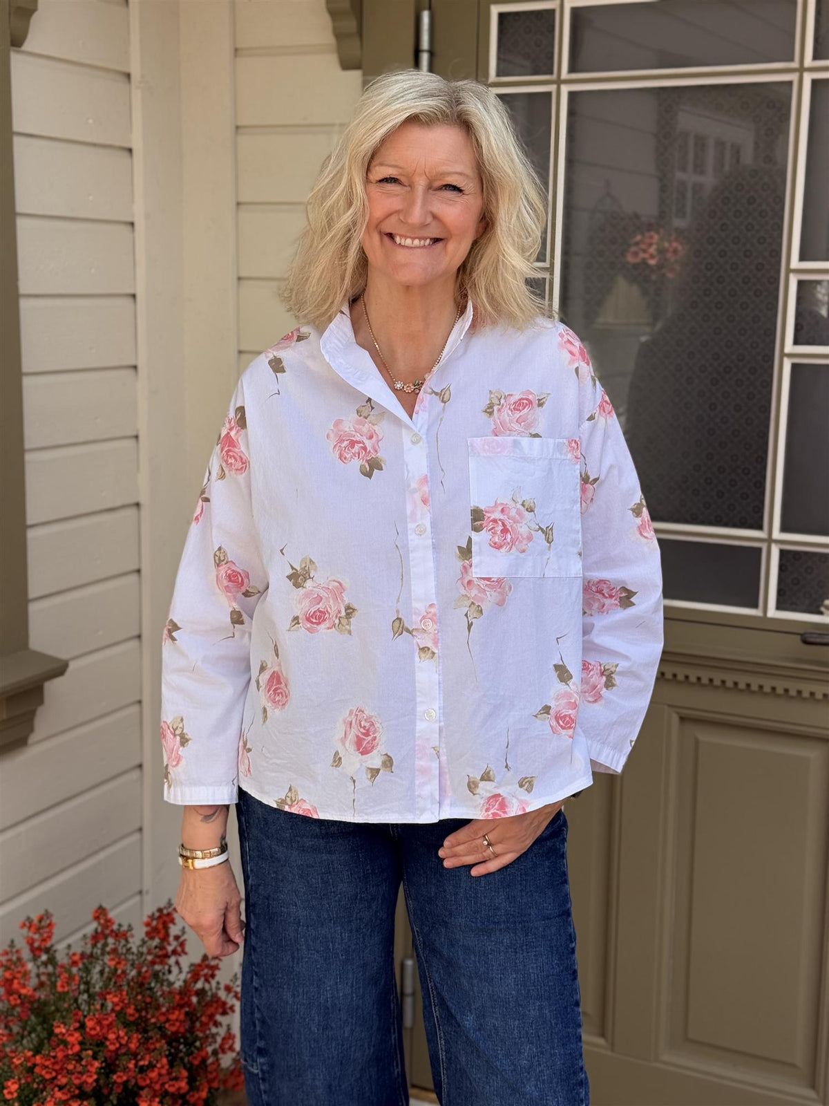 Bluse Boline White