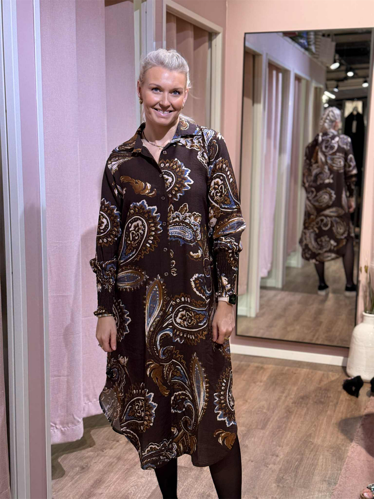 MdcMoss Dress Marrone