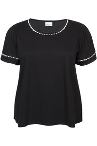 Bluse Leia Black