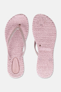 Cheerful Flip Flop w. Glitter Ballerina
