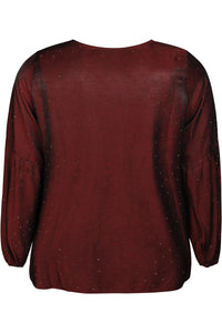 Bluse Tica Burgunder