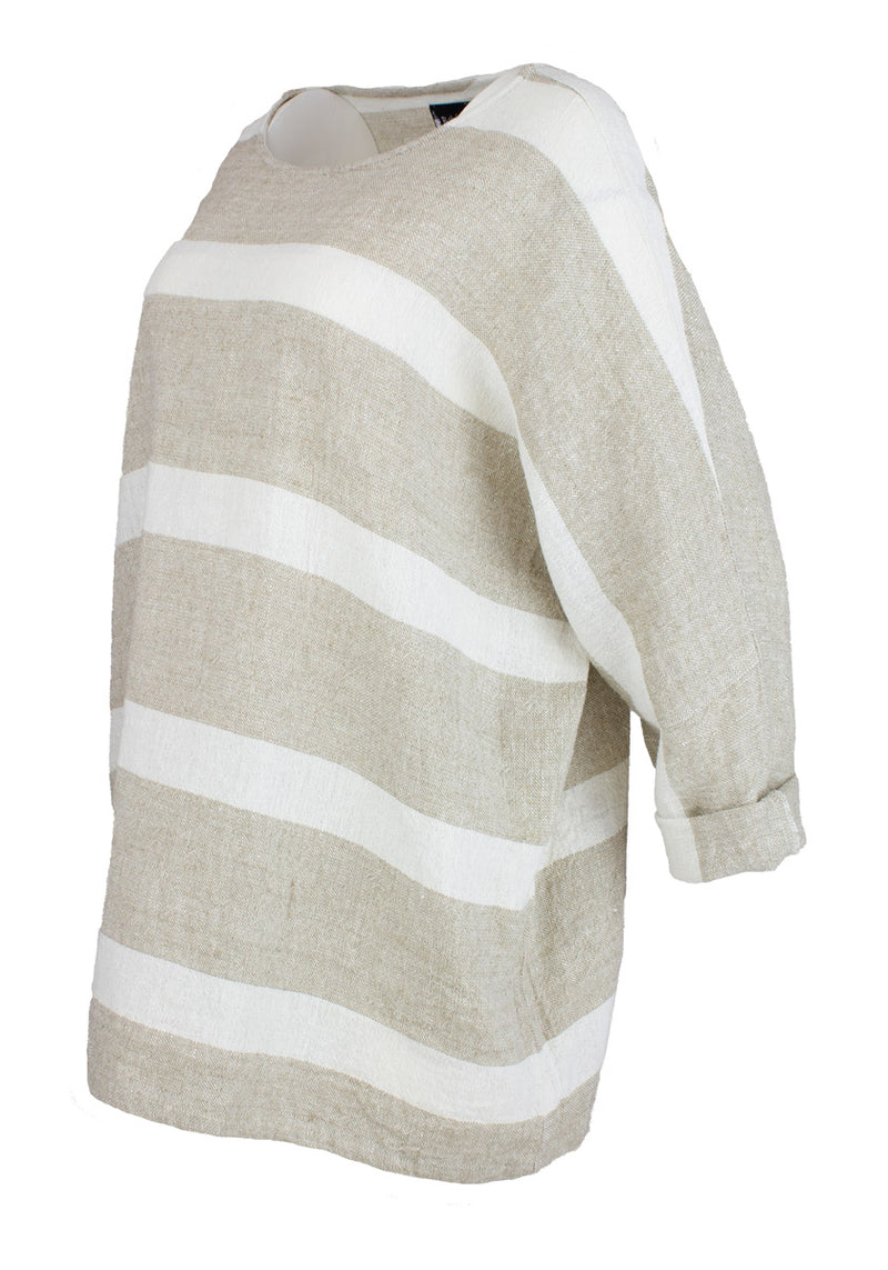 Topp Striper Sandy/Offwhite