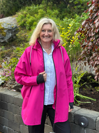 Regnjakke Fuchsia