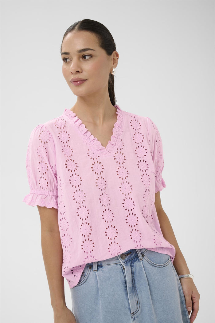KAdona Blouse Pink Frosting