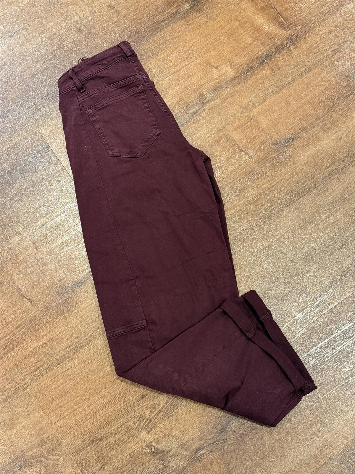 Jeans Barrel Palma - Aubergine
