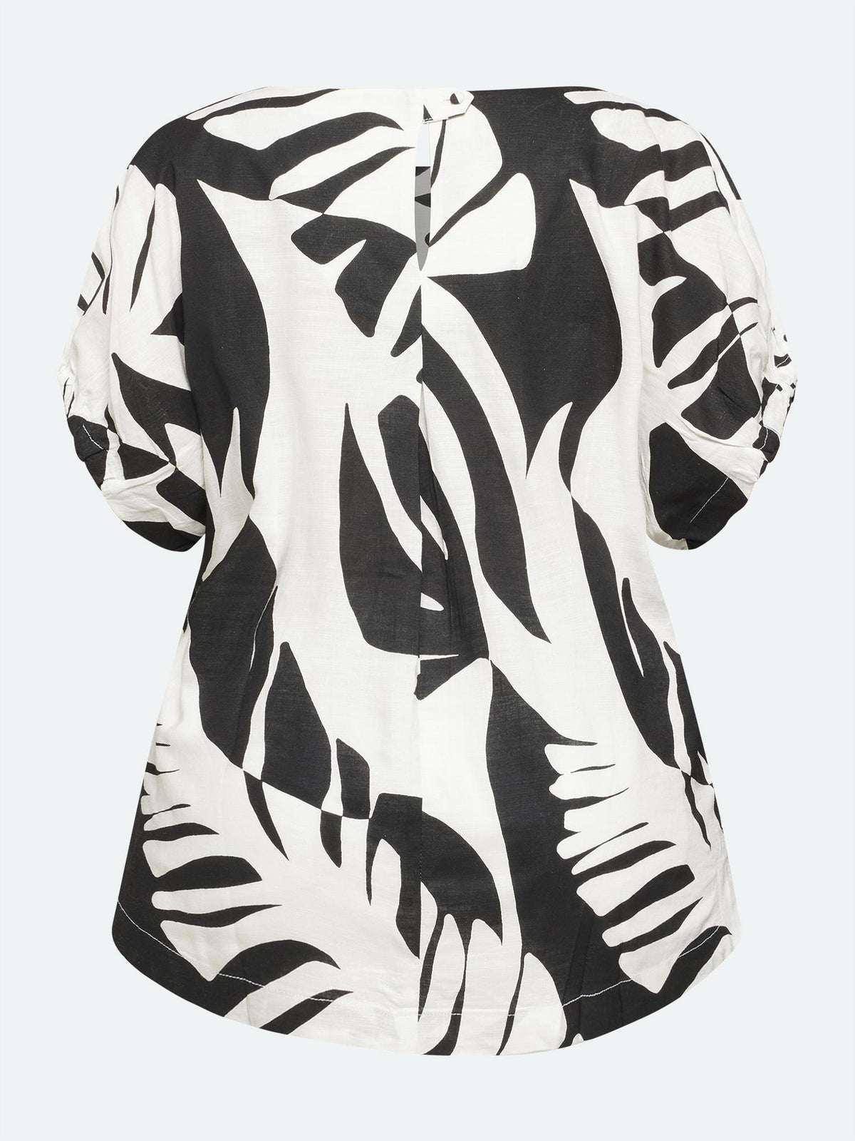 Bluse Monstera Sort