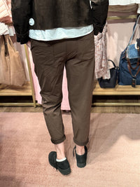 MdcRaffaella Pants Chocolate