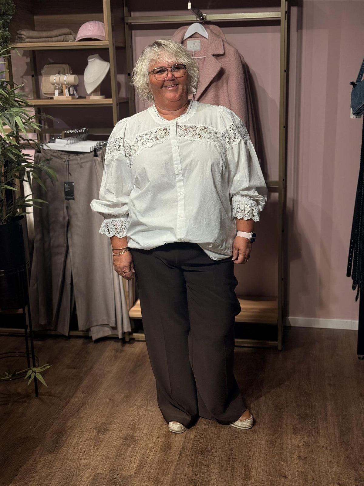 KClarissa Shirt Chalk