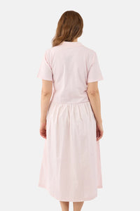 Polo Kjole Lys Rosa