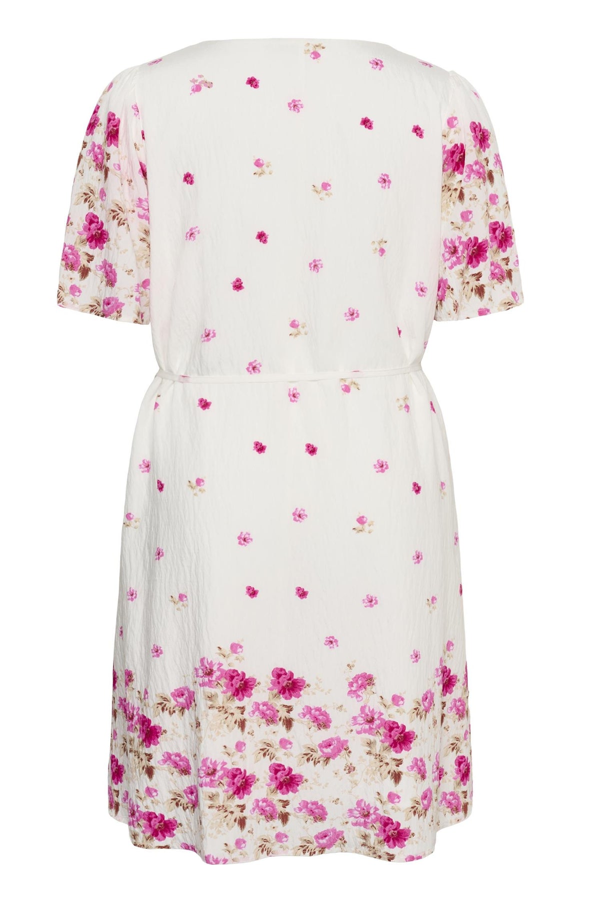 KCrosa Dress White Rose Bord