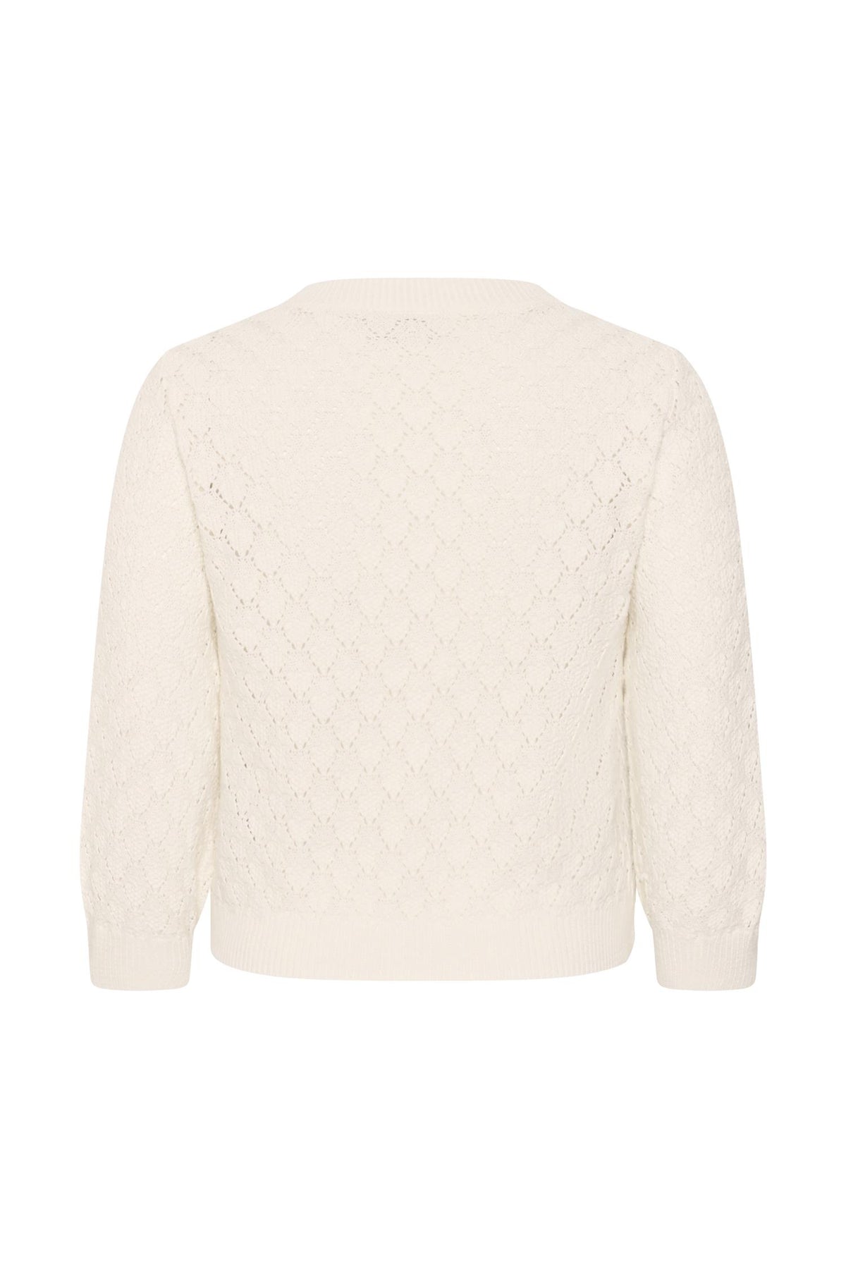 KCkathrina Knit Cardigan White