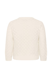 KCkathrina Knit Cardigan White