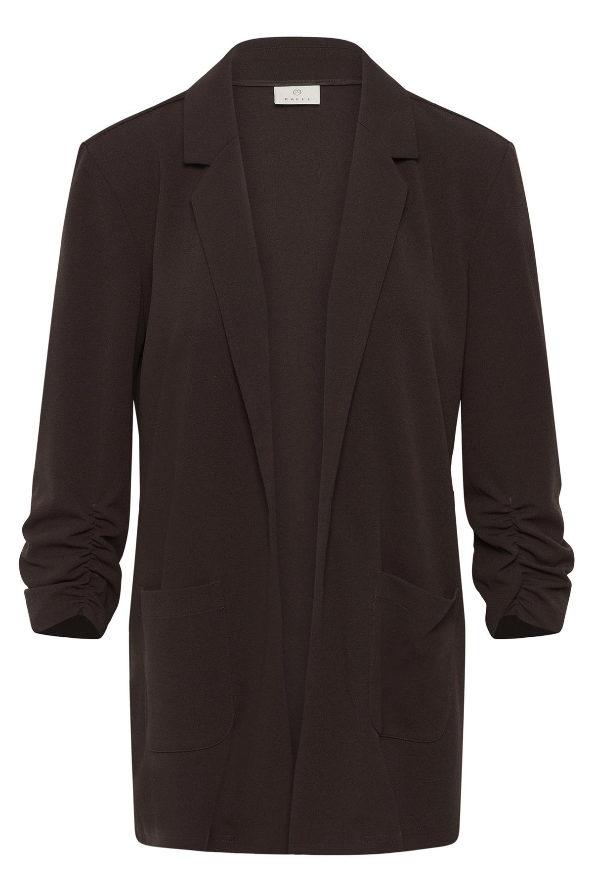KAphoebe 3/4 sleeve Blazer - Coffee Bean