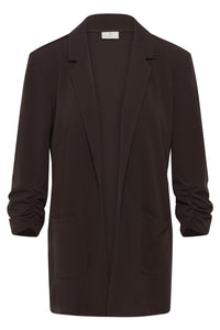 KAphoebe 3/4 sleeve Blazer - Coffee Bean