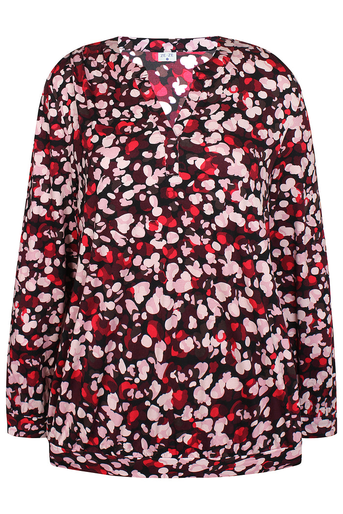 Bluse Brook Burgundy