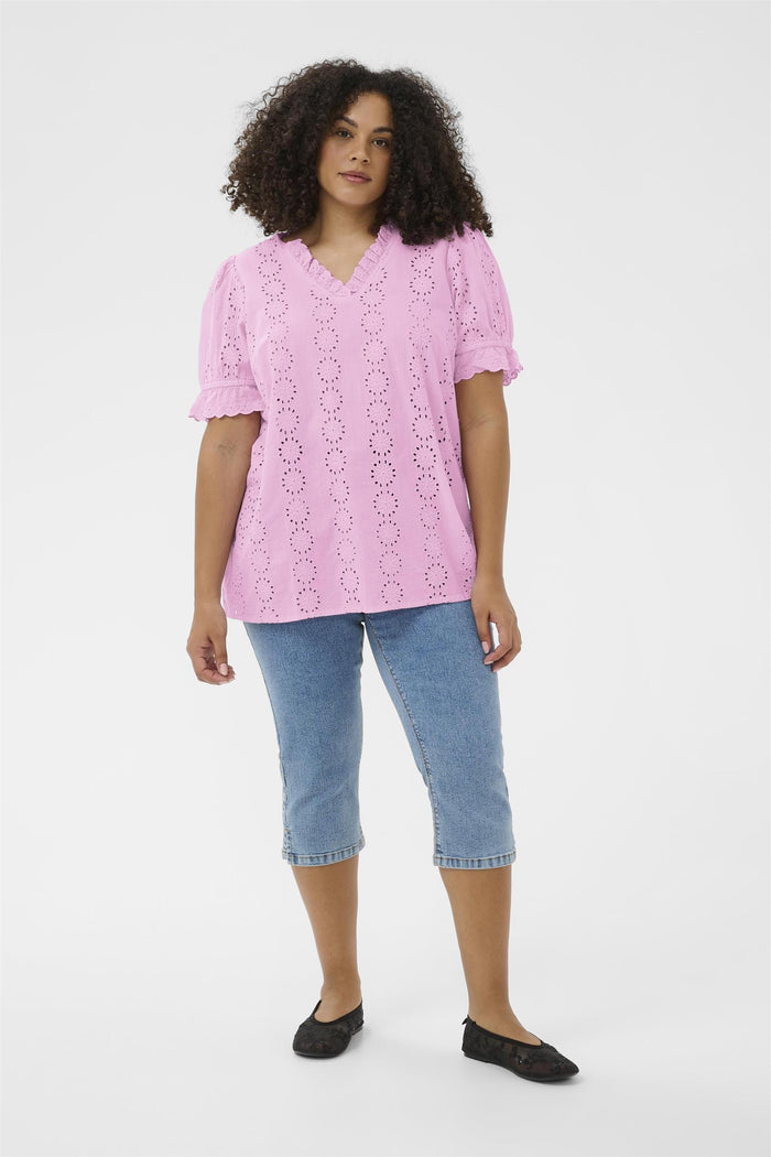 KCdina Blouse Pink Frosting