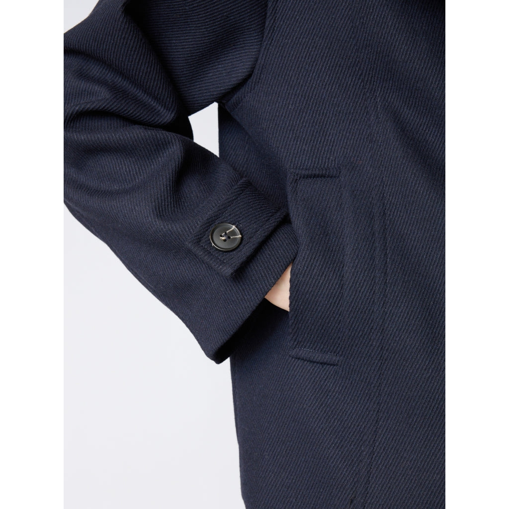 Jakke Sitta Solid Navy