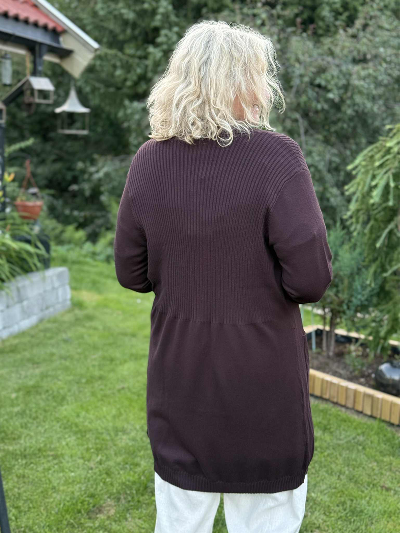 Cardigan Kogle Chokolade