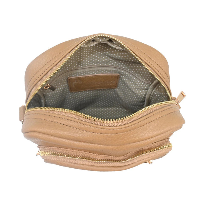 DINA stor citybag - Cognac