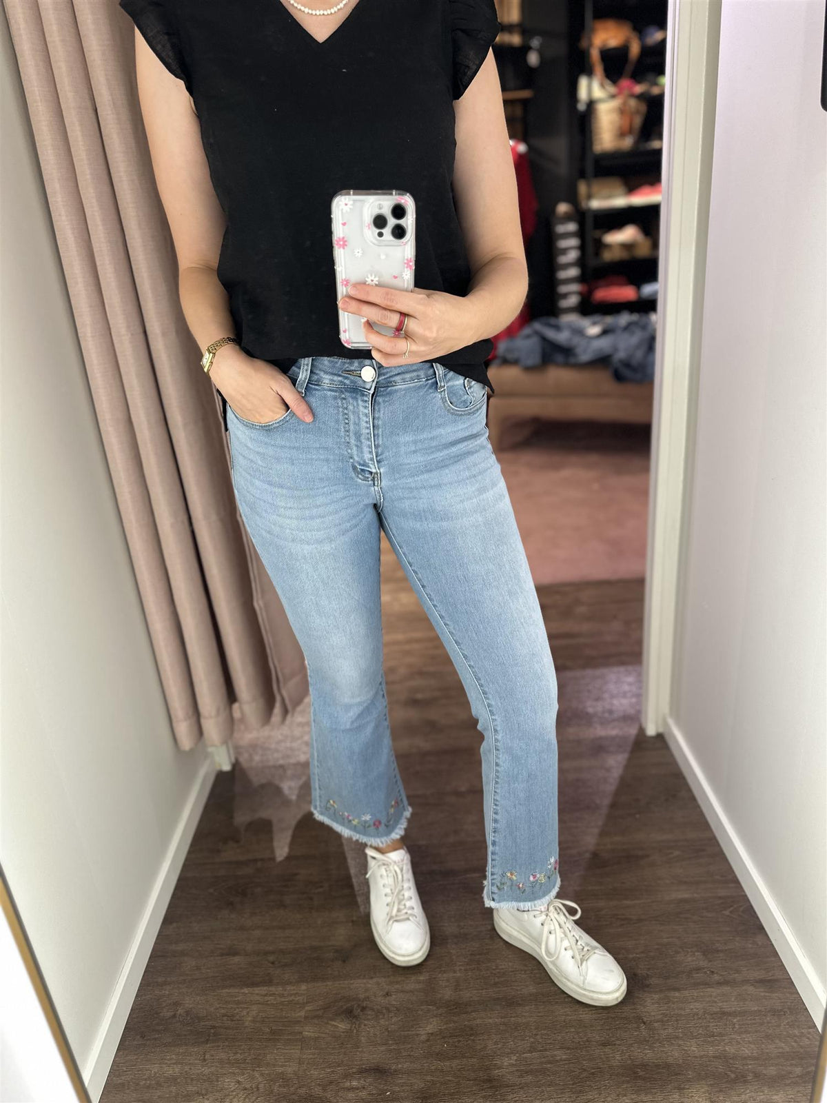 Jeans G-Smack Broderie