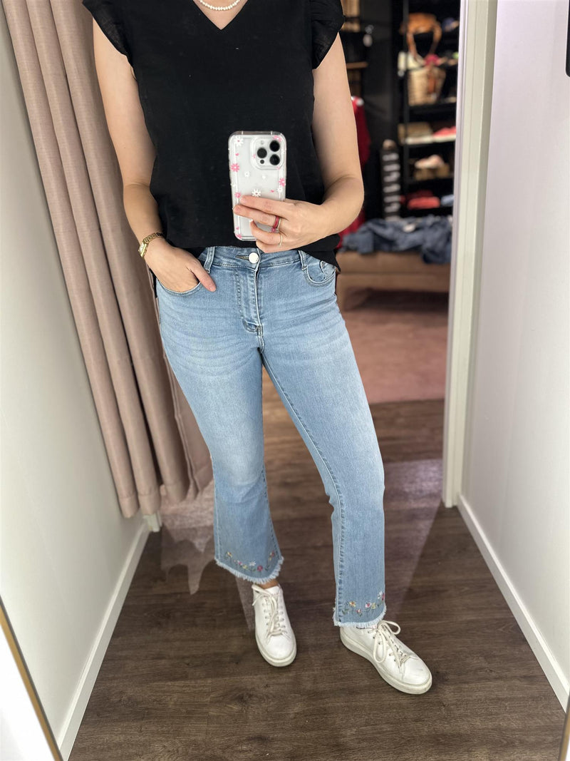 Jeans G-Smack Broderie