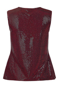 Singlet Paljetter Rød