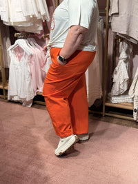 Clara Baggy Pant Orange
