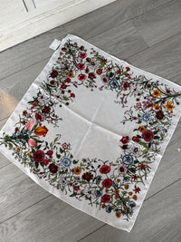 Skjerf Lite Viskose Blomstereng