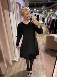 Kjole Tea Lux Black (Glitter)