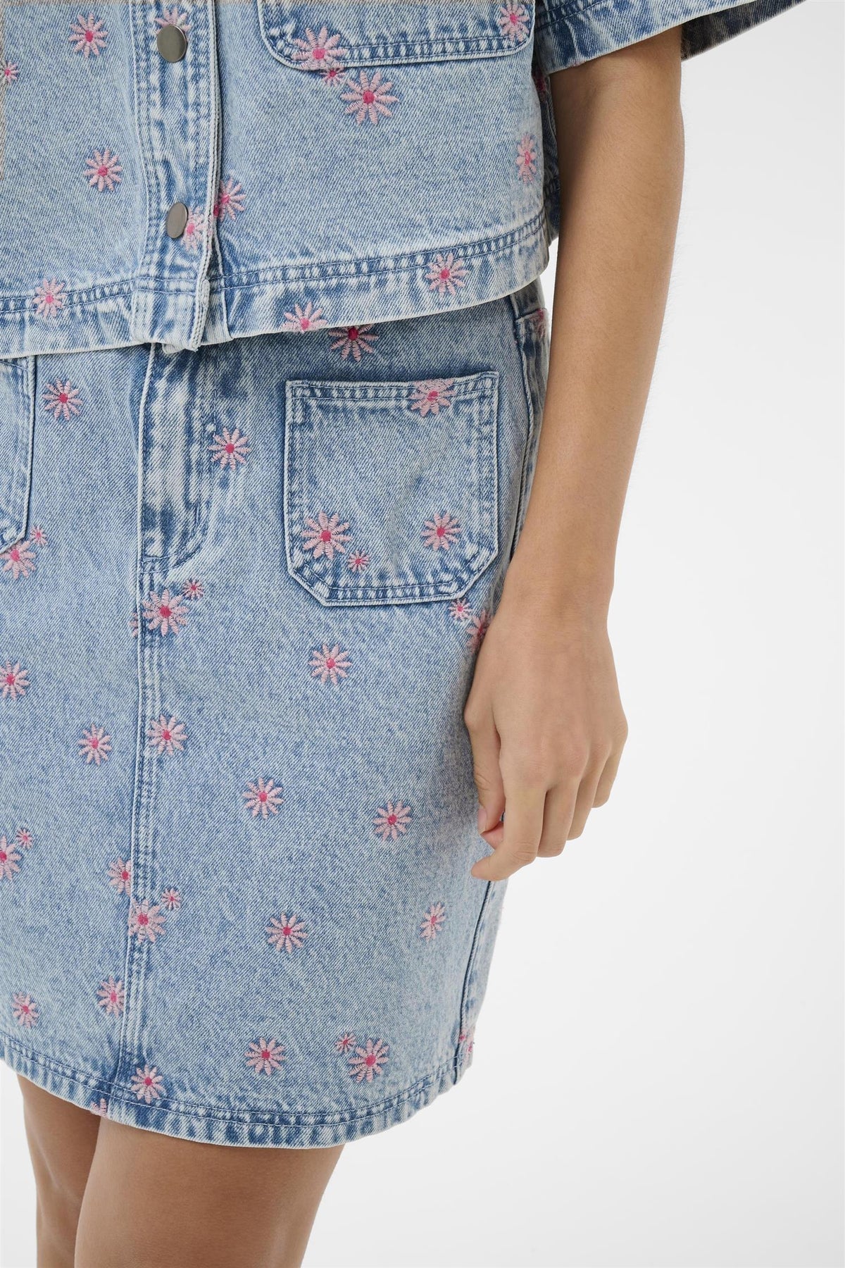KAbabena Denim Skirt