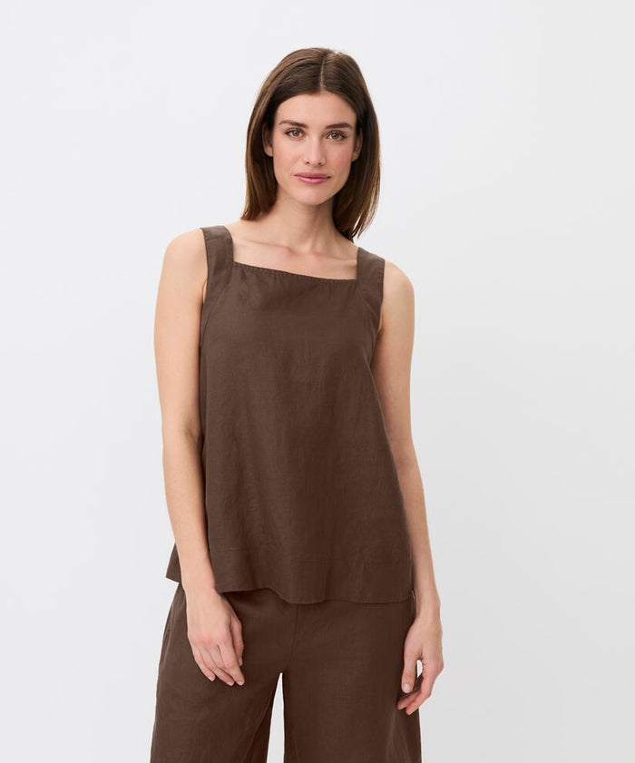Bluse MaDisa Chocolate