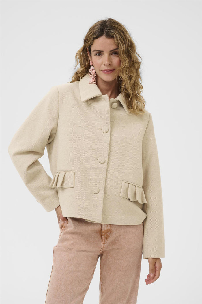 CRCessie Short Coat Savannah Tan