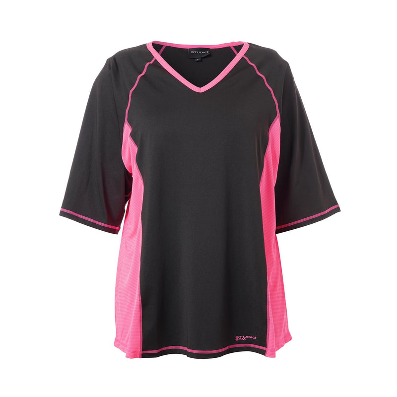 SFitness T-shirt Black/Pink