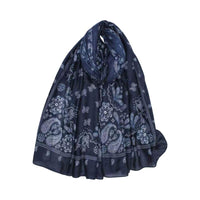 Skjerf Paisley Marine May