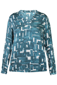 Bluse Bina Teal Green