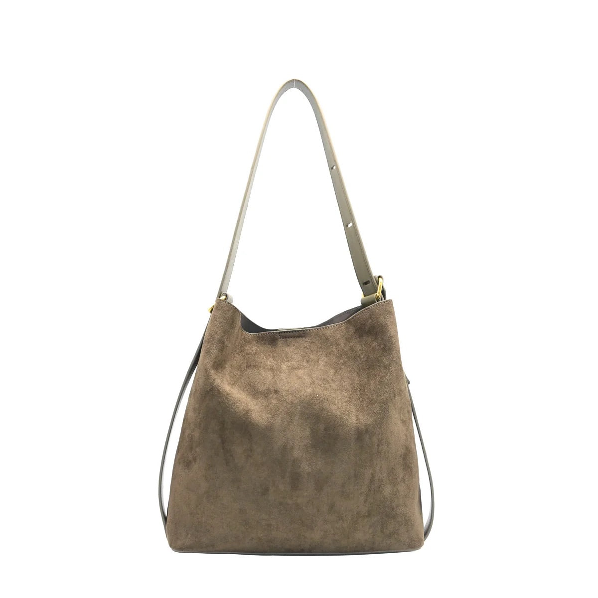 Karoline Bucketbag - Olivengrønn
