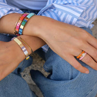 Ring med hjerte Krystaller