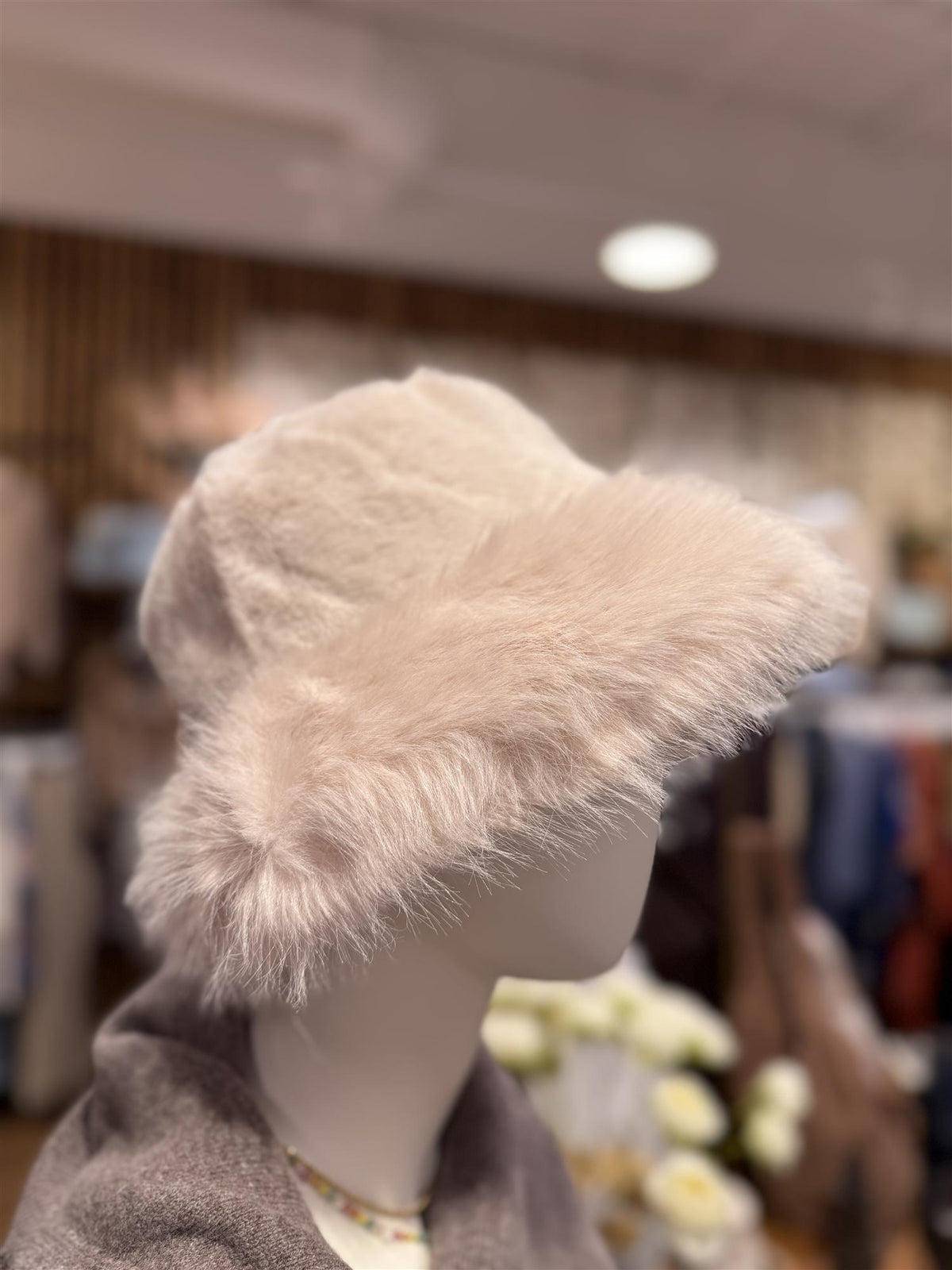 Fur Hood - Offwhite